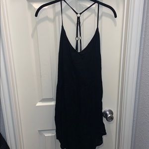 Amuse Society Black Cotton Dress